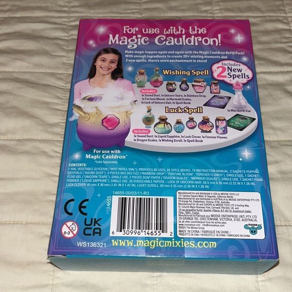 Magic Mixies Magical Mist & Spells Refill Pack 20+Mist Reveals & 2 Spells - Picture 9 of 11